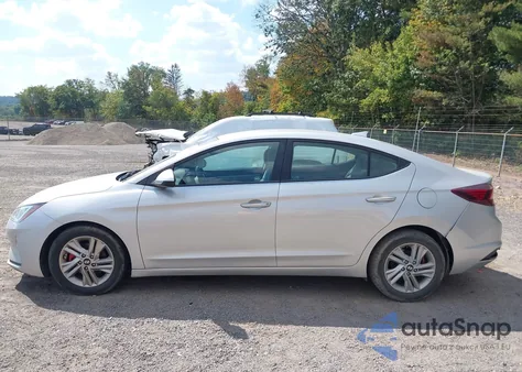 2019 Hyundai Elantra Sel from USA, damaged, VIN 5NPD84LF0KH422342